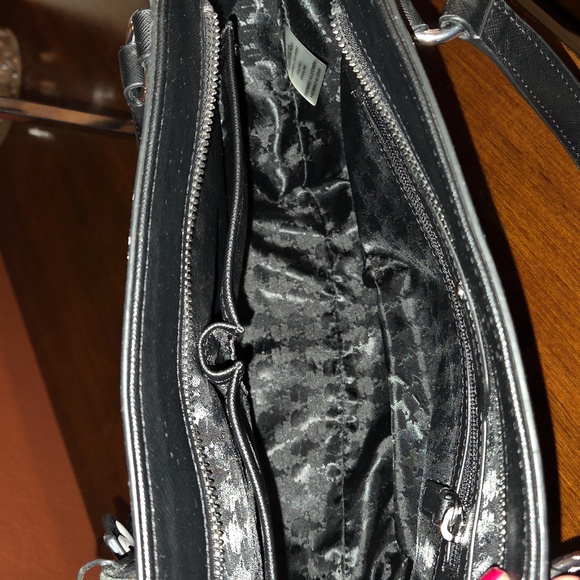 Karl Lagerfeld Black Multicolor Satchel - Picture 11 of 17